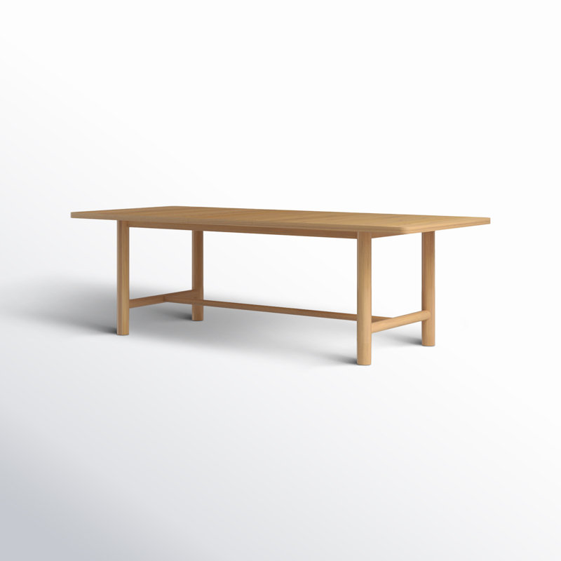 Table de salle à manger extensible Kaplan, Naturel / naturel