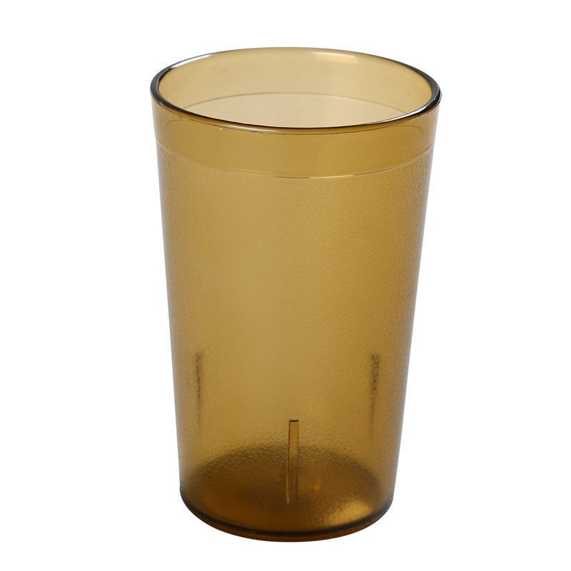  Verre à boire en verre, Ambre, 9,5 oz