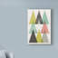 Art sur toile Guarani «Mod Triangles IV»-33426882