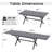 Rectangular Extendable Outdoor Dining Table-1215112885