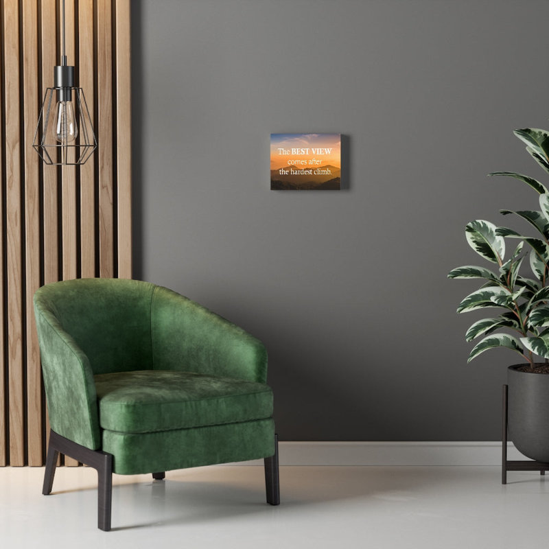 The Best View - Wrapped Canvas Print, 30cm H x 46cm W