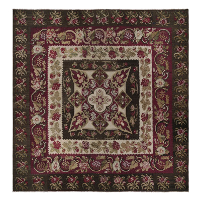 One-of-a-Kind 17'2x17'6 Before 1900 Area Rug