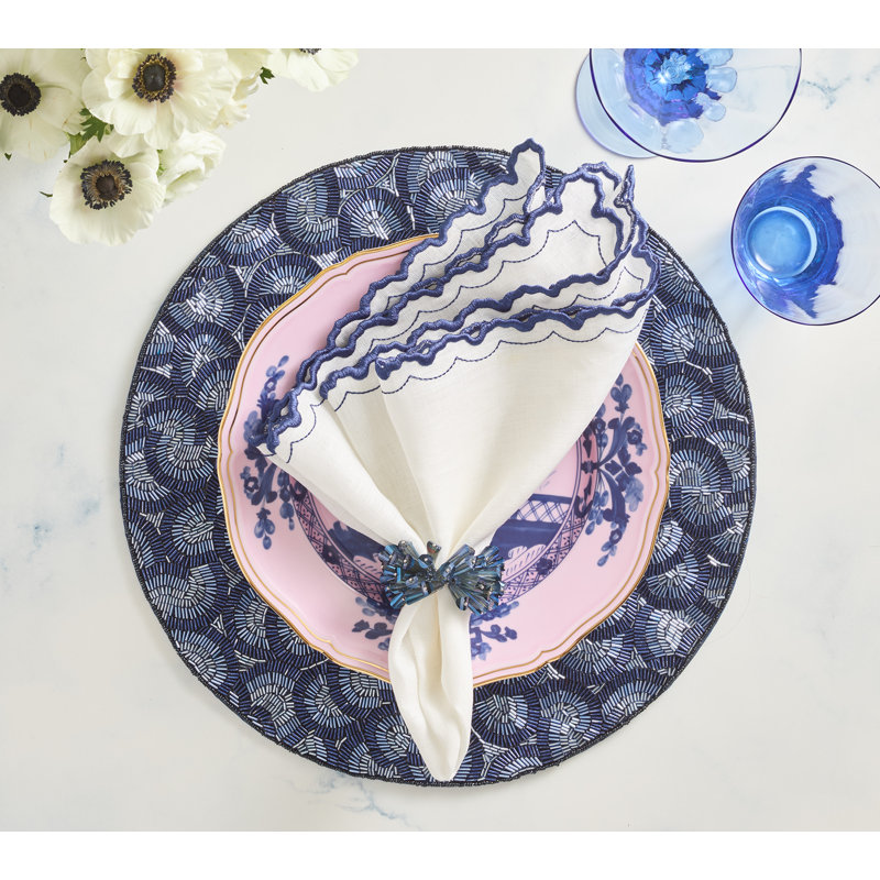 Lune Placemat, Blue