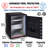 SentrySafe 2 CuFt Fire/Water Security Safe with Touchscreen Keypad and Audible Alarm