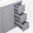 Debie 36'' Single Bathroom Vanity with Resin Top-764582326