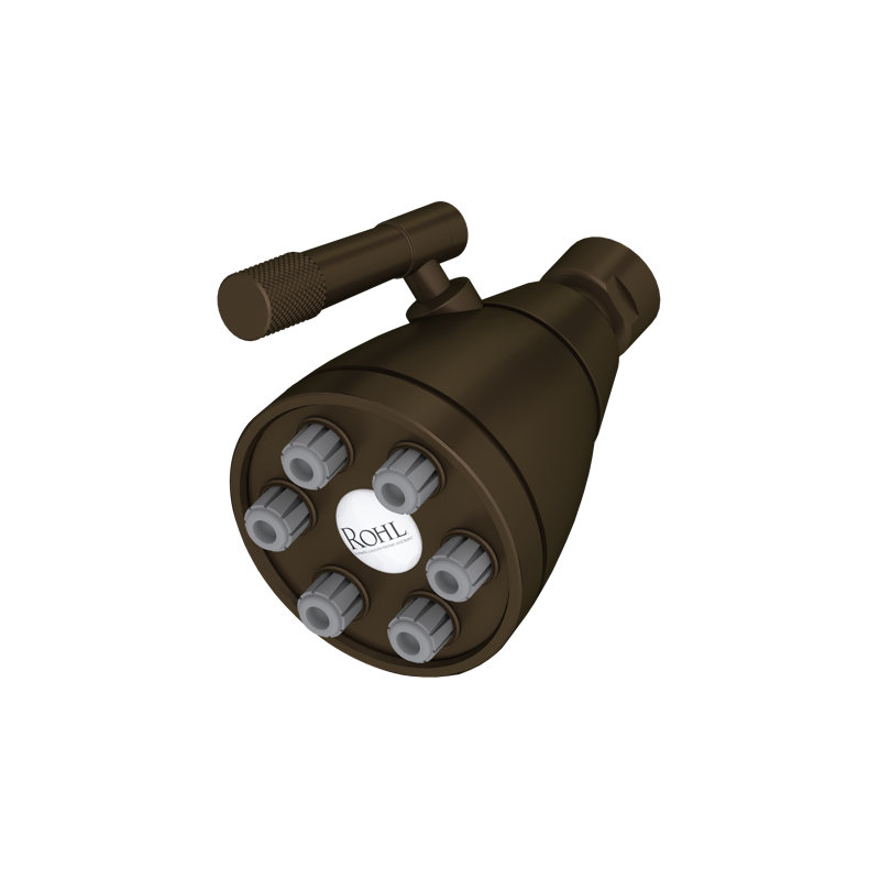 Graceline® Adjustable Shower Head, Tuscan Brass