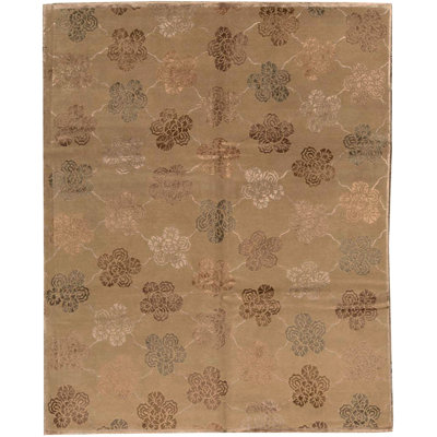 Himalayan Wool Floral Area Rug