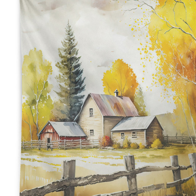Polyester Tapestry, 32" H x 39" W