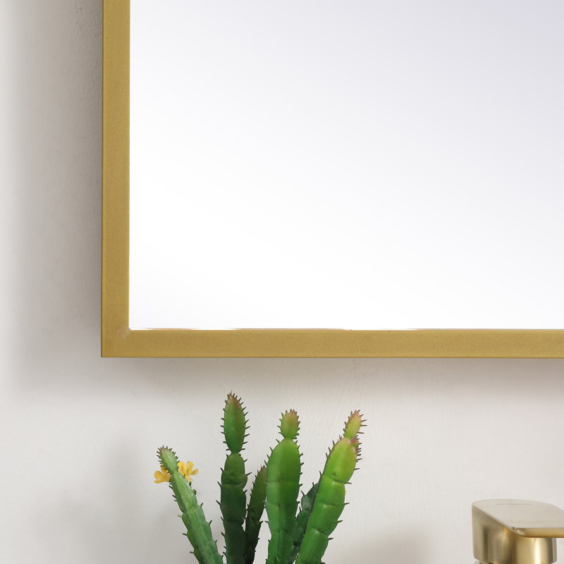 Miroir Piche, Laiton, 18 po x 30 po
