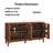 60.5" Mid Century Modern Sideboard Buffet Cabinet With Storage-263584080