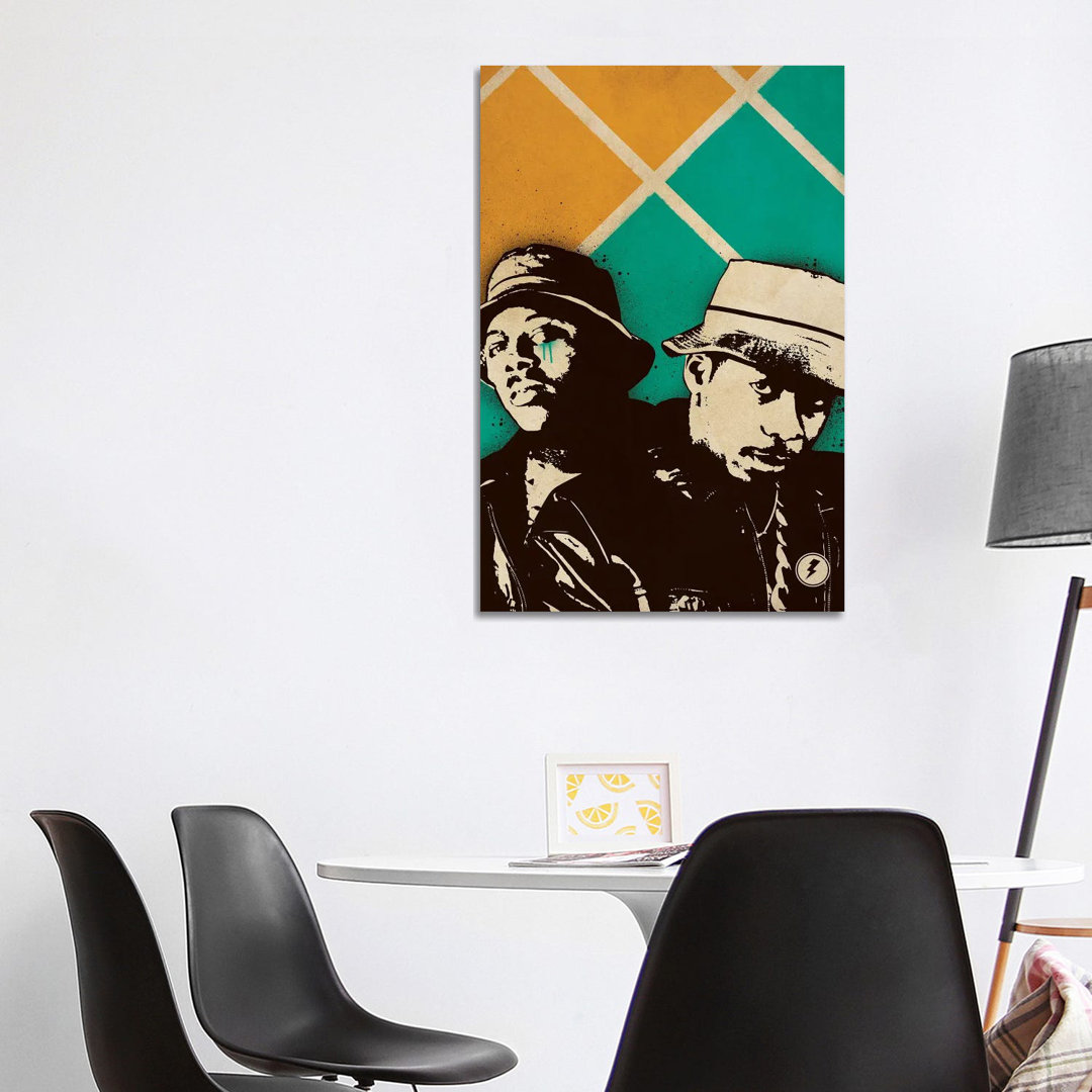 Epmd von Supanova - Giclée auf Leinwand ohne Rahmen