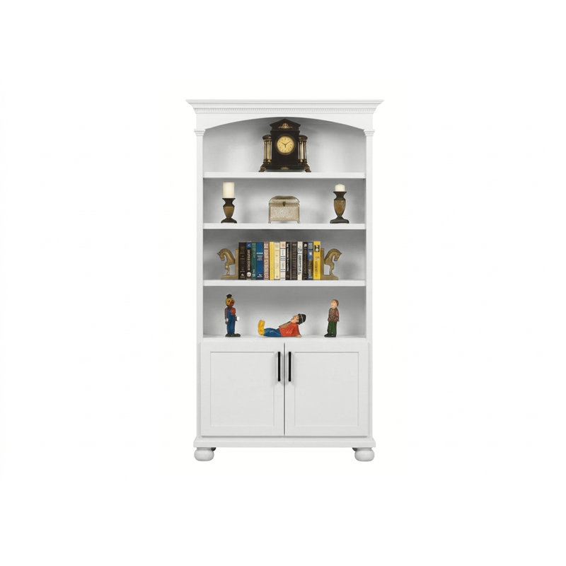 Bibliothèque en bois massif Modern Premiere, Bright White