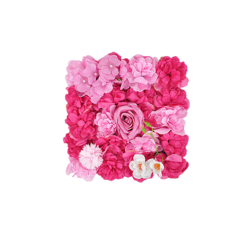  Faux fleurs artificielles pour la décoration intérieure Panneaux muraux de fleurs artificielles convenant aux décors de mariage Fêtes Douches nuptiales Décorations pour événements Maison et jardin Murs décoratifs décoratifs.