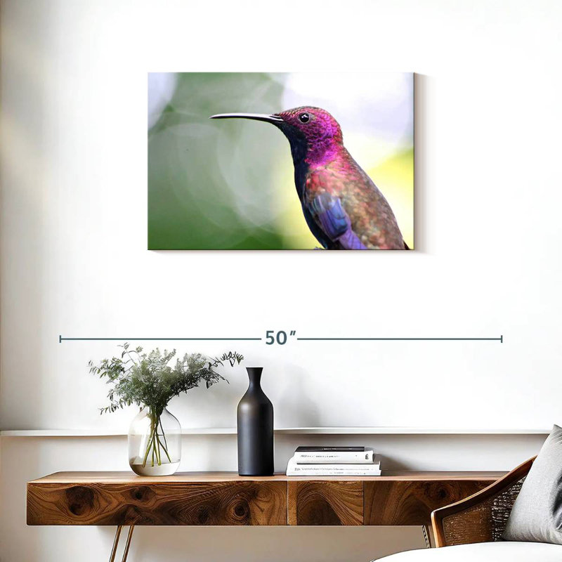 Colibri jamaïcain à la mangue, H 20 po x l 30 po