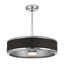 Ventilateur DEL Archer en nickel poli Archer-129437221