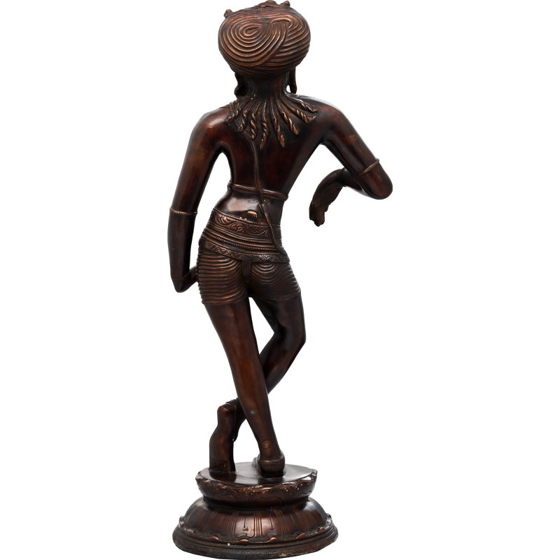 Vrishavahana Shiva Ultimate Boon en laiton, Brun