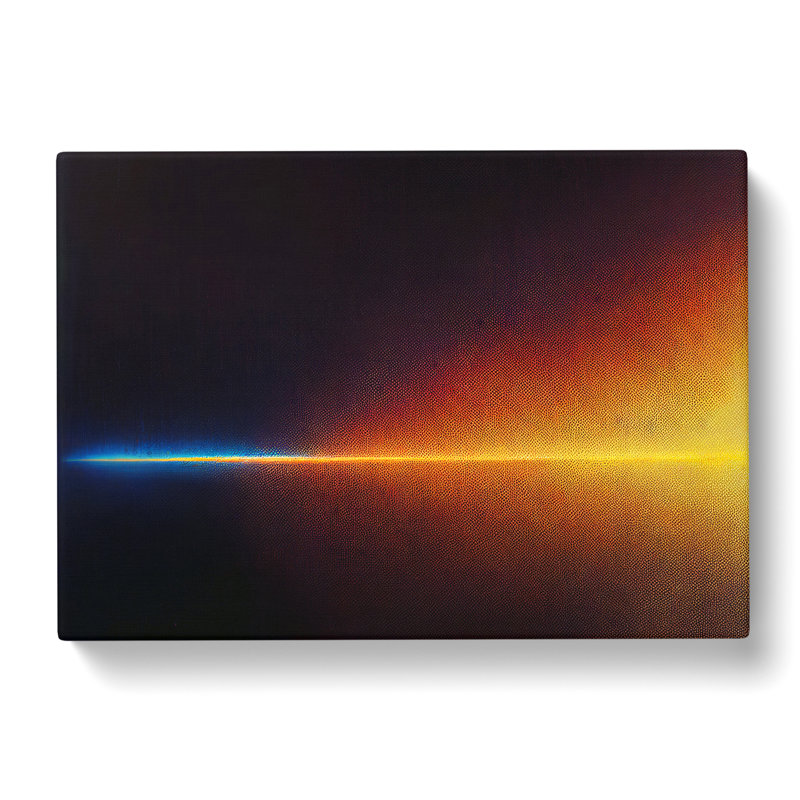 Energising Modern Abstract - Wrapped Canvas Print, 35cm H x 50cm W x 3cm D