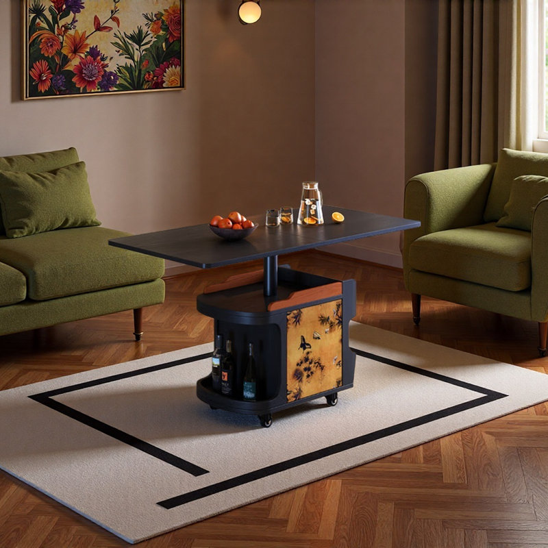 Table basse de style rétro français