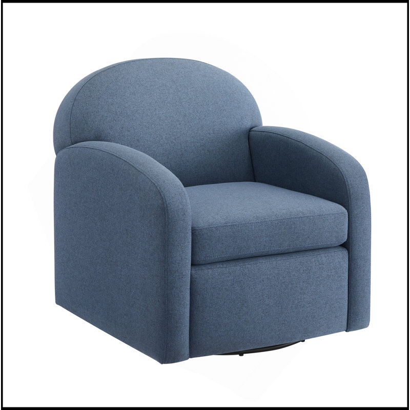 Chaise pivotante, Bleu
