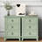 Modern 3-Drawer Wooden Nightstand Set Of 2, Tall & Narrow-568476635