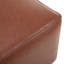 Repose-pieds rembourré en cuir PU Orrey-891622009