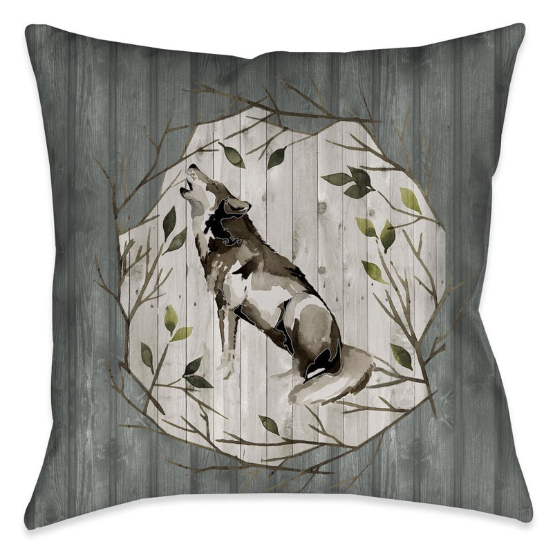 Coussin Woodland, Intérieur, 18 po x 18 po