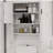 Bathroom Wall Cabinet With Doors,Adjustable Shelf,Towel Bar And Paper Holder, Over The Toilet Storage Cabinet, Medicine Cabinet For Bathroom--332861474