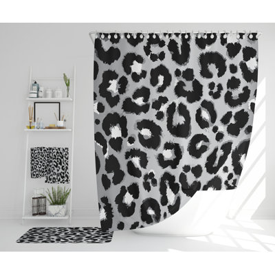 Naszir Polyester Shower Curtain Set