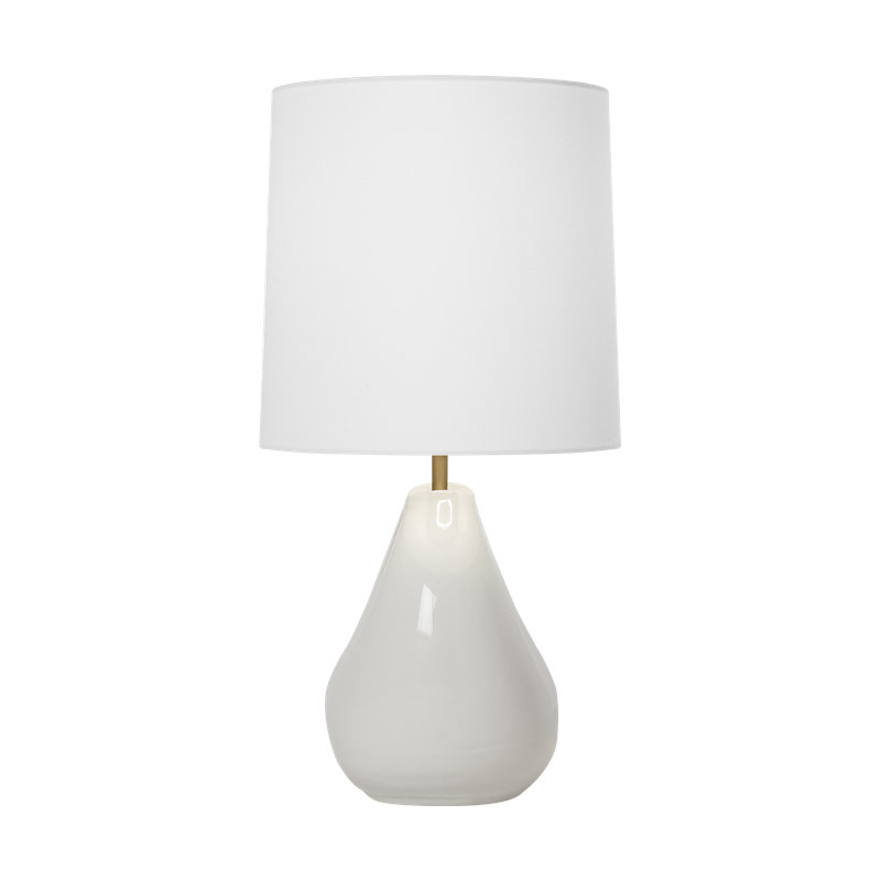 Norton Ceramic Table Lamp, Gray