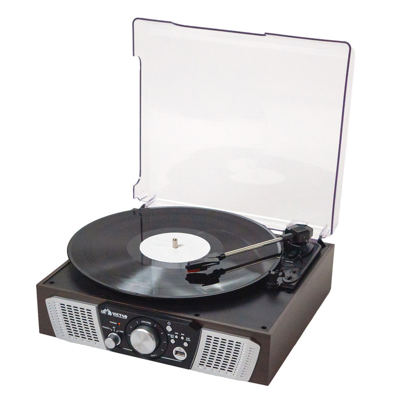 Lakeshore 5-in-1 Turntable System with Bluetooth Record Player