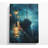 Ship Street Light - Single Picture Frame Print on Canvas-96395968
