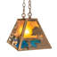 Bass And Fisherman 1 - Light Pendant