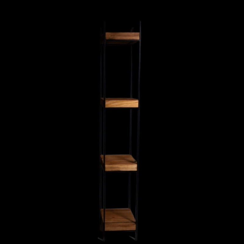 Adetoun 190cm H x 30cm W Steel Etagere Bookcase