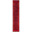 Overdyed Hand-Knotted Wool Modern-Contemporary Pink Runner 2' 7" x 12' 10"