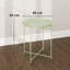 Outsunny Round Small Garden Table Removable Tray-1677661015