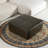 Hartwell 35" Square Genuine Leather Ottoman-406518403
