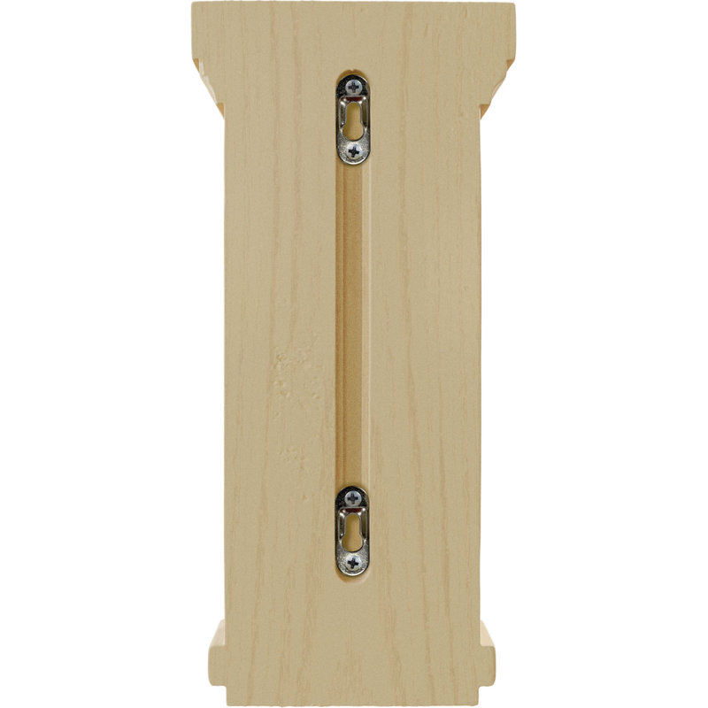 Mission Corbel, Brun pâle, H 14 po x l 6,5 po x P 6,5 po