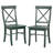 Bellmead Solid Wood Cross Back Side Chair-1162645634