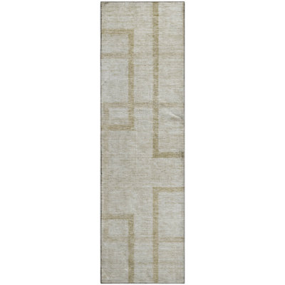 Premium Machine Washable Prisco Beige Rug