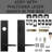 Levers With Deadbolt Reversible Entry Set-86192360