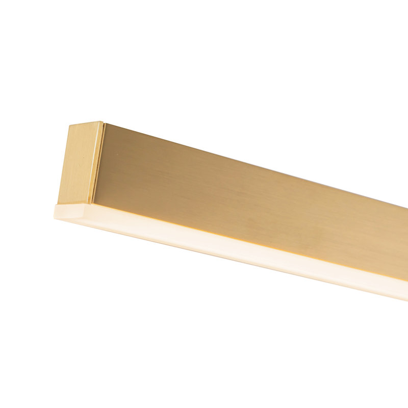 Vega 1 - Light LED Bath Sconce, Brushed Gold, 2700K