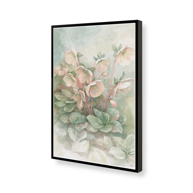 «Hellebores» par Beth Grove, reproduction d'art, Noir, H 16 po x l 12 po