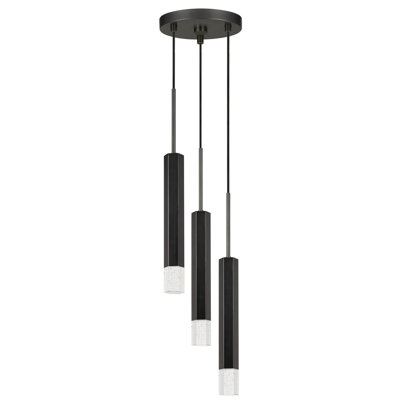 Tyonne 3 - Light LED Cluster Pendant