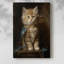 ANIMALS Series CXCII - Toile tendue avec châssis Premium - Prêt à être accroché-1882270380
