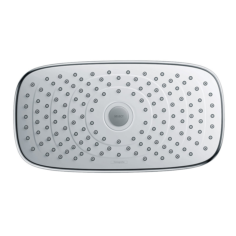 Pomme de douche Raindance, Chrome / Blanc