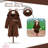 Plush Baby Ankle Bathrobe with Hood-86047759-86477757