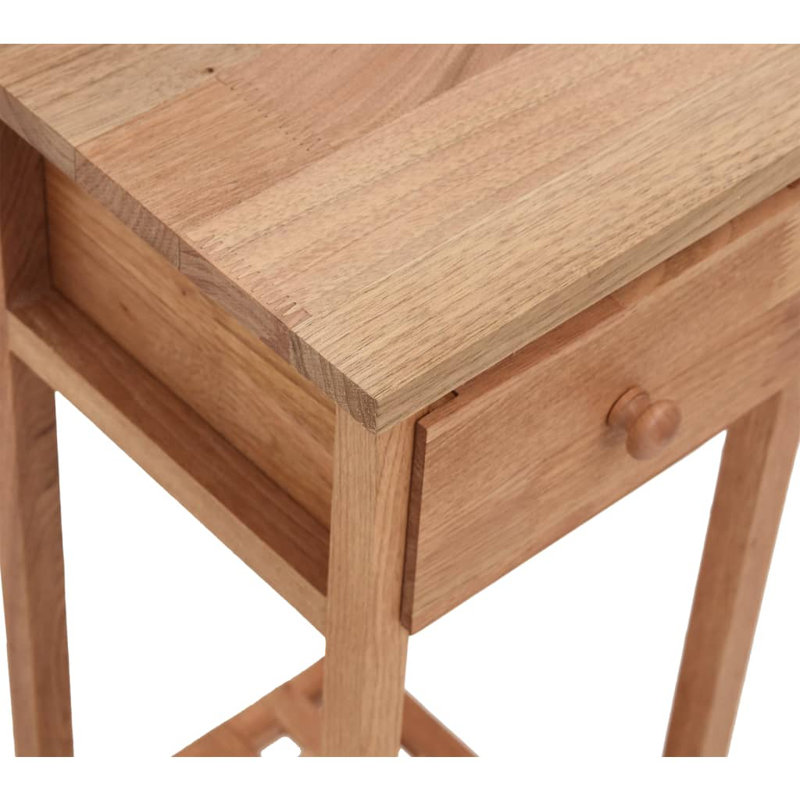 Evea Solid Wood End Table