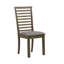 Ensemble de table de salle à manger à tréteaux Luz avec 4 chaises rembourrées-104881568-115140635