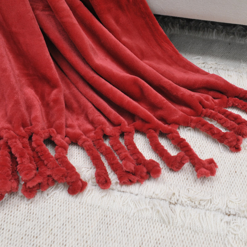 Throw Blanket, Chilli Pepper, 203.2cm x 152.4cm
