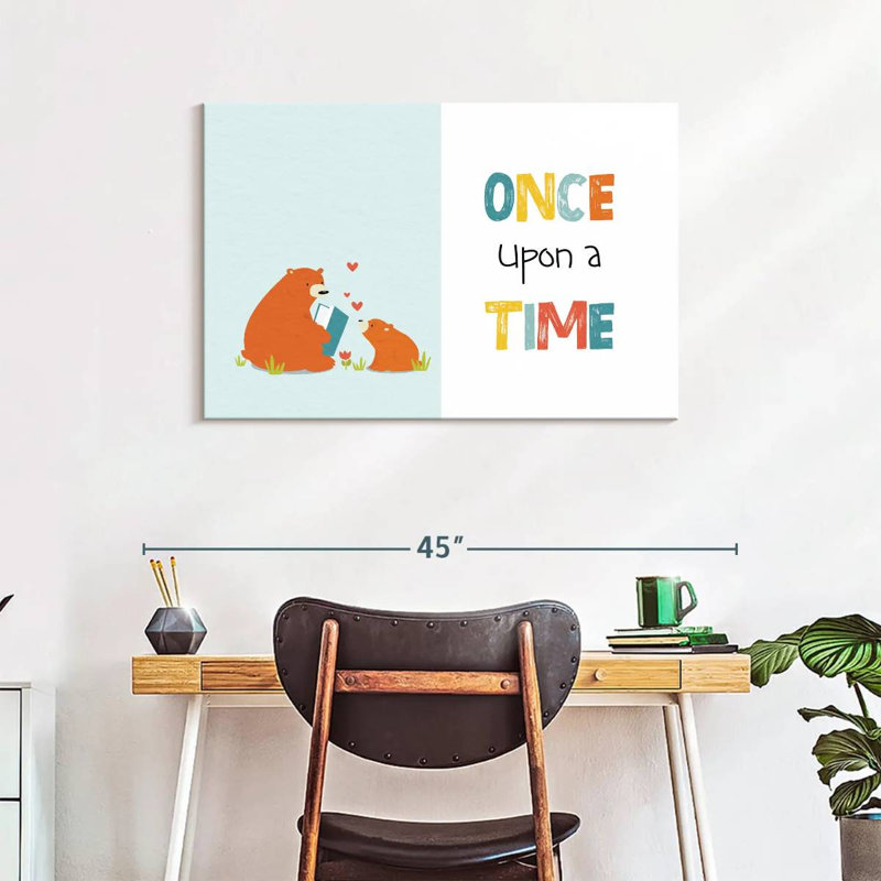 Ashelle Nursery Once Upon A Time, 24" H x 36" W